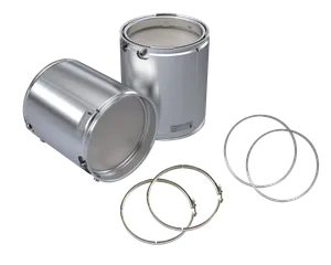 XN1106 - DPF for Cummins ISX 15 — Filter With Clamps and Gaskets — 2
