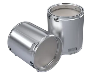 XN1106 - DPF for Cummins ISX 15 — Filter With Clamps and Gaskets