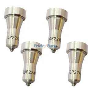 4 Pieces Fuel Injector Nozzle YM114650-53000 for Komatsu Engine 1D84-1A 1D84-1B 1D84-1C