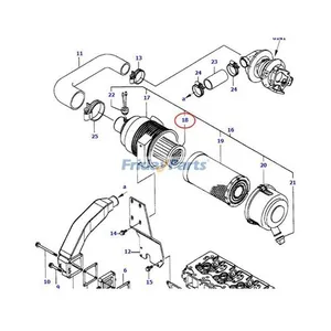 Air Filter YM11916012570 for Yanmar Engine 4TNV98 — 5