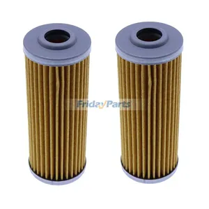 2 Pieces Fuel Filter YM124550-55700 for Komatsu Engine 2D68E 3D66 3D68E 3D72 3D75 3D84 Excavator PC03-2 PC10-7 PC15R-8 PC20FR-2