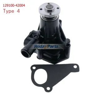 Water Pump 129001-42004 129100-42004… for Yanmar 3TNE88 Komatsu 3D88E-3 3D88E 3D88 Engine — 12