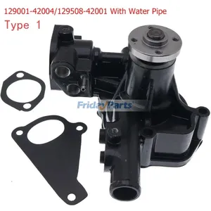 Water Pump 129001-42004 129100-42004… for Yanmar 3TNE88 Komatsu 3D88E-3 3D88E 3D88 Engine — 5