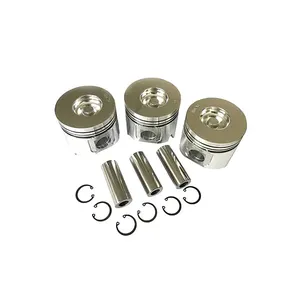 Piston YM129002-22081 one Set 3 Units For Yanmar Engine 3D84E