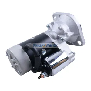 12V 15T Starter Motor YM17100877010 for Komatsu Engine 3D78N-1 3D84-2 3D78AE-3 Wheel Loader WA20-2 — 2