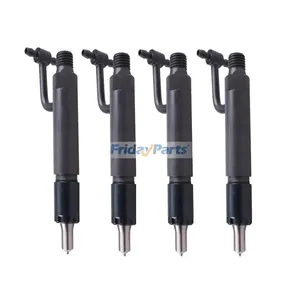 4 Pcs Fuel Injector YM729103-53100 for Komatsu Engine 4D88E-3C Loader SK815-5 SK820-5 Excavator PC50UU